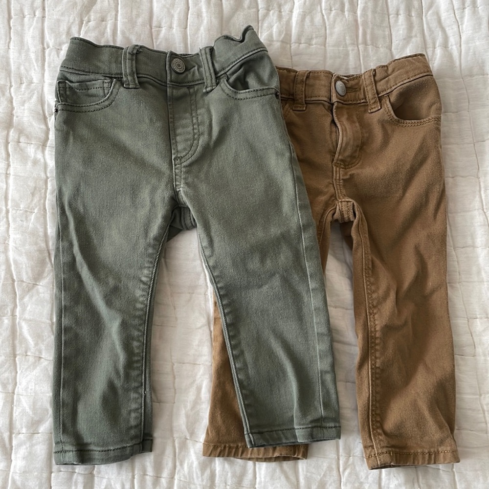 Toddler Gap and Old Navy pants, 18-24m
